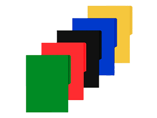 Folders de papelería