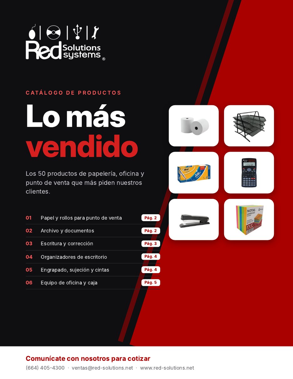 Lo más vendido